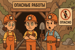 Работа в опасных условиях труда под запретом