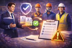 Выдача СИЗ по ЕТН и результатам ОПР: аудит норм и минимизация рисков